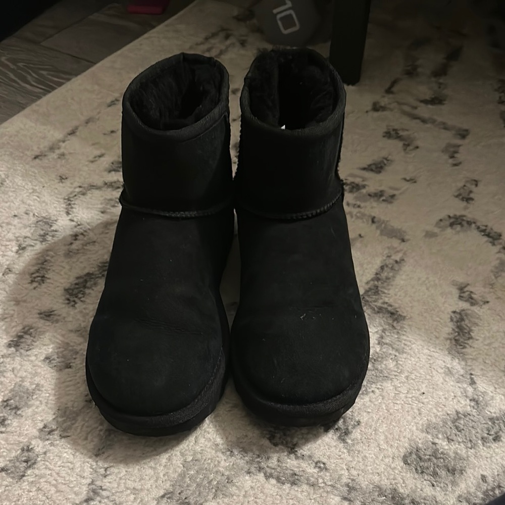 UGG Black Suede Boots